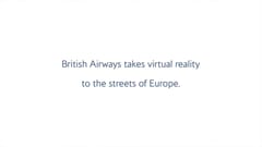British Airways: Discovering a virtual reality USA Campaign