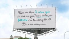 Chiến dịch OOH “đặc biệt” kỷ niệm sinh nhật BAEMIN 3 tuổi (2022)