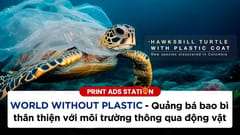Inter Rapidisimo: World without plastic - Chiến dịch quảng bá bao bì thân thiện với môi trường thông qua thế giới động vật