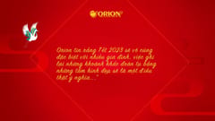 TVC Tết 2023 Orion: Tết có An nhà có Tết