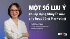 Một số lưu ý khi áp dụng chương trình khuyến mãi cho hoạt động Marketing