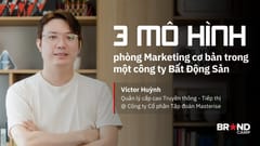 3 mô hình phòng Marketing cơ bản trong một công ty Bất động sản