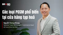 Các loại POSM phổ biến tại cửa hàng tạp hoá