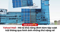 Yahoo! Mail: Mô tả khả năng đính kèm tệp vượt trội thông qua hình ảnh những thứ nặng nề