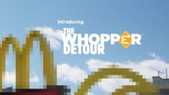 Burger King Whopper Detour Campaign