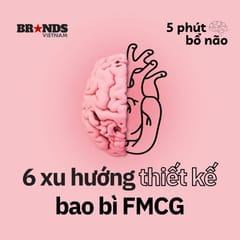 5 phút bổ não #6: 6 xu hướng thiết kế bao bì FMCG