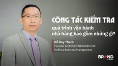 Công tác kiểm tra quá trình vận hành nhà hàng bao gồm những gì?