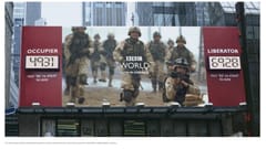 Biển quảng cáo ngoài trời tương tác của BBC World