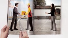 Quảng cáo tạp chí sáng tạo của DHL