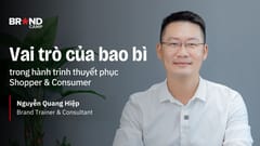 Vai trò của bao bì trong giai đoạn khi sản phẩm đang trên quầy kệ của nhà bán lẻ