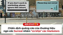 Quảng cáo cà khịa marketers của thương hiệu ngũ cốc Surreal