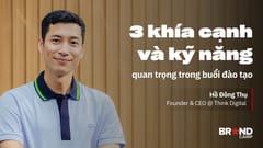 3 khía cạnh và kỹ năng quan trọng trong buổi đào tạo