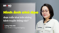 Hình ảnh chủ đạo được triển khai trên những kênh truyền thông nào?