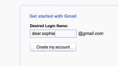 TVC Google Chrome: Dear Sophie