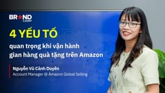 4 yếu tố quan trọng khi vận hành gian hàng quà tặng trên Amazon