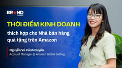 Thời điểm kinh doanh thích hợp cho nhà bán hàng quà tặng trên Amazon