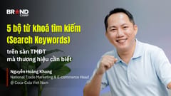 5 bộ từ khoá tìm kiếm (Search Keywords) trên sàn TMĐT mà thương hiệu cần biết