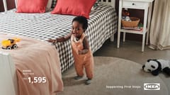 Bộ ảnh “Supporting First Steps” của IKEA
