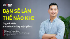 Bạn sẽ làm thế nào khi Organic GMV & Paid GMV tăng hoặc giảm?