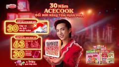 TVC chương trình khuyến mãi của Acecook Việt Nam 2025: Chuyến đi Nhật, xe SH 125i