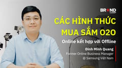 Các hình thức mua sắm 020: Outline kết hợp với Offline