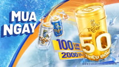 TVC Tiger Beer: “Bật lon Coolpack, Săn Tiger Vàng!”