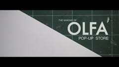 Quá trình thực hiện triển lãm “Cut to Build” của thương hiệu dao cắt OFLA