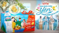 TVC Lavie: Trao quà Chúc Yên Cả năm tích cực