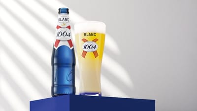 1664 Blanc Làm mới nhận diện thương hiệu, định vị bia phong cách
