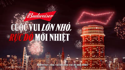 TVC Tết 2024 Budweiser: Cuộc vui lớn nhỏ, rực đỏ mới nhiệt (Thematic)