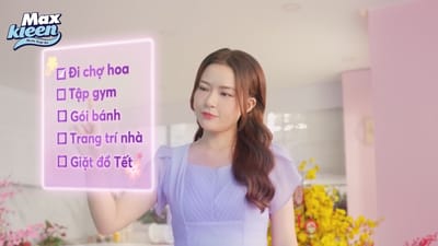 TVC Tết 2025 MaxKleen: Mạnh mẽ hoà dịu êm - Sạch thơm mềm đón Tết