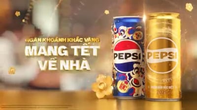 TVC Pepsi: Cùng Pepsi mang Tết về nhà - Trọn vị bữa cơm nhà