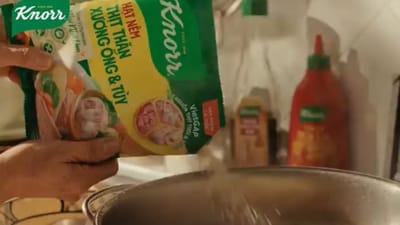 TVC Hạt nêm Knorr: Nêm món đậm đà, gói trọn vị nhà