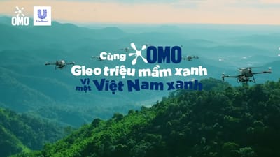 TVC OMO: Cùng Omo gieo triệu mầm xanh, vì một Việt Nam xanh